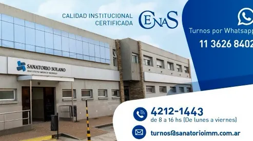 Sanatorio Solano – Instituto Médico Modelo