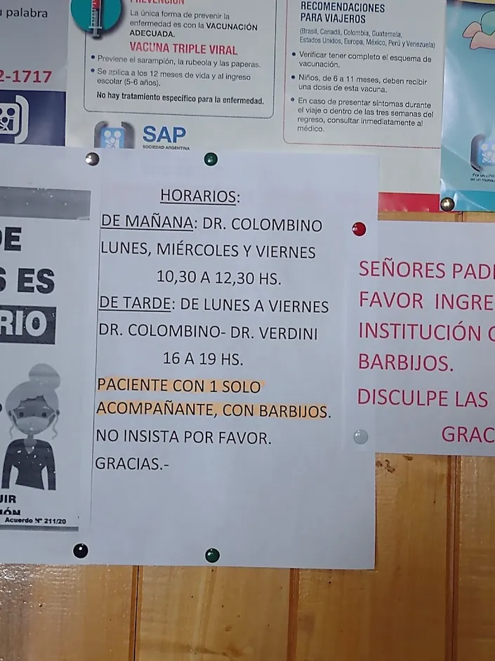 Colombino Raul – Verdini Juan Consultorio Pediatrico